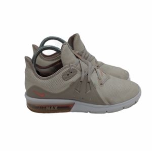 NIKE AIR MAX Sequent 3 Women's Cream and Orange